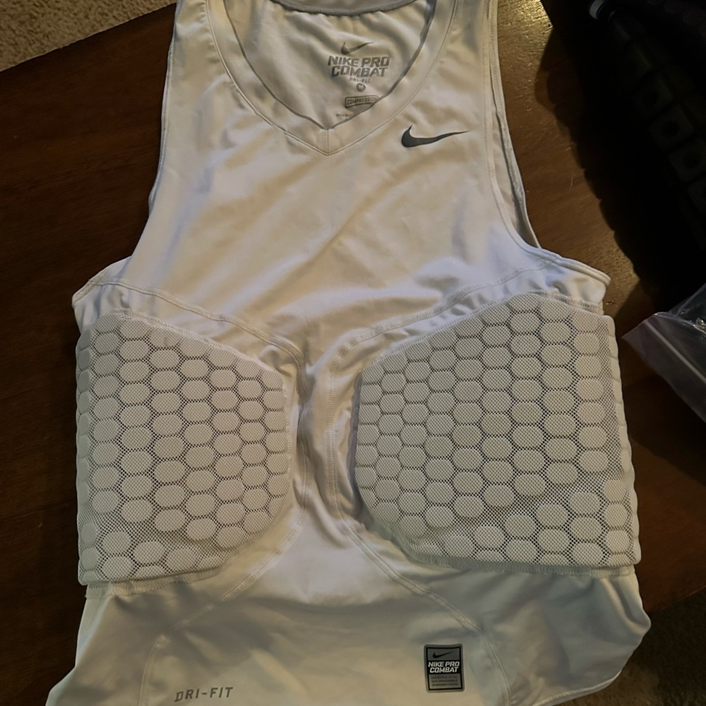 Nike Pro Combat padded compression shirt